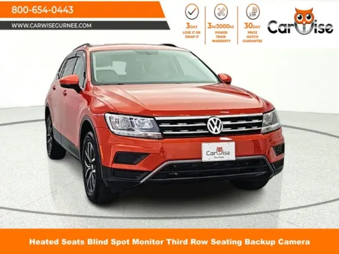 Orange 2019 Volkswagen Tiguan 2.0T SE for sale in Gurnee, IL