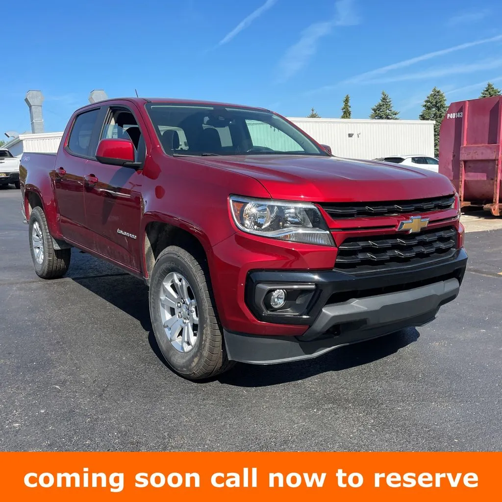 Red 2021 Chevrolet Colorado LT for sale in Gurnee, IL