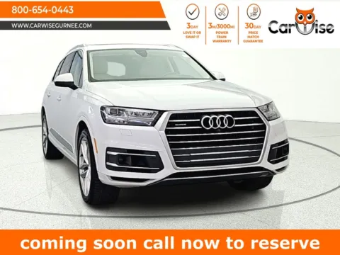 White 2018 Audi Q7 3.0T Prestige for sale in Gurnee, IL