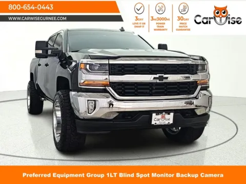 Black 2018 Chevrolet Silverado 1500 LT for sale in Gurnee, IL