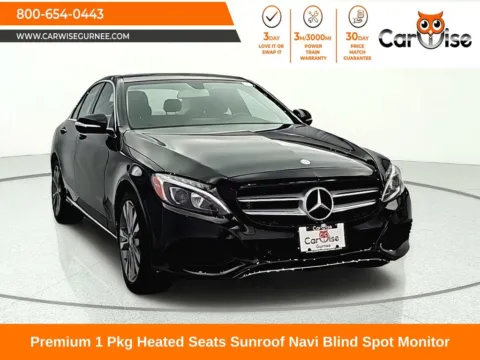 Black 2015 Mercedes-Benz C-Class C 300 for sale in Gurnee, IL