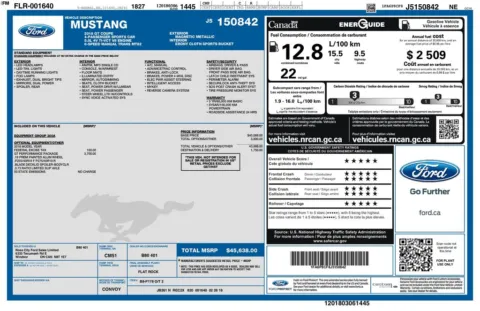 Another view of 2018 Ford Mustang GT for sale in Gurnee, IL at CarWise Gurnee