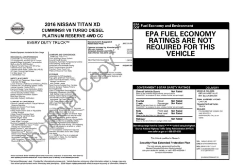Another view of 2016 Nissan Titan XD Platinum Reserve for sale in Gurnee, IL at CarWise Gurnee
