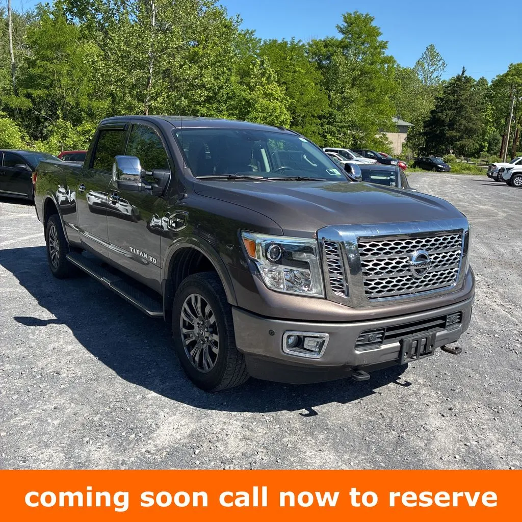 2016 Nissan Titan XD Platinum Reserve Diesel Crew Cab 4x4 SWB's photo