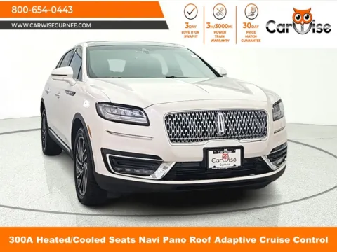 White 2019 Lincoln Nautilus Reserve for sale in Gurnee, IL