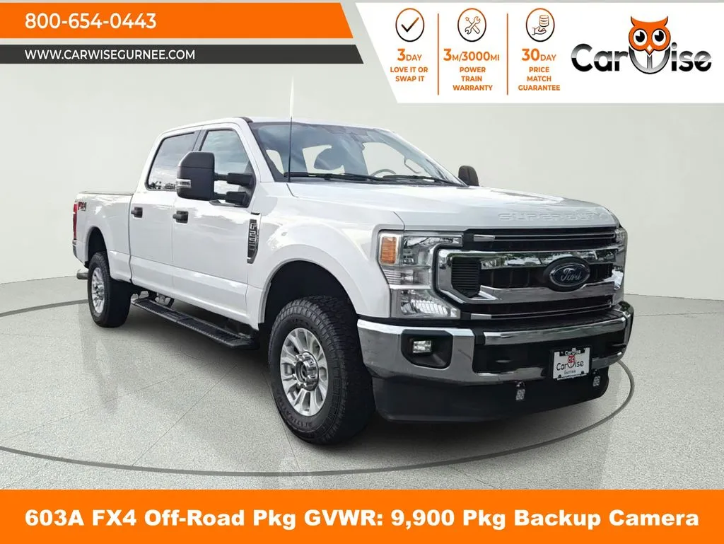 White 2021 Ford F-250SD XLT for sale in Gurnee, IL