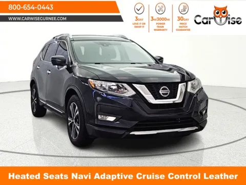 Black 2018 Nissan Rogue SL for sale in Gurnee, IL