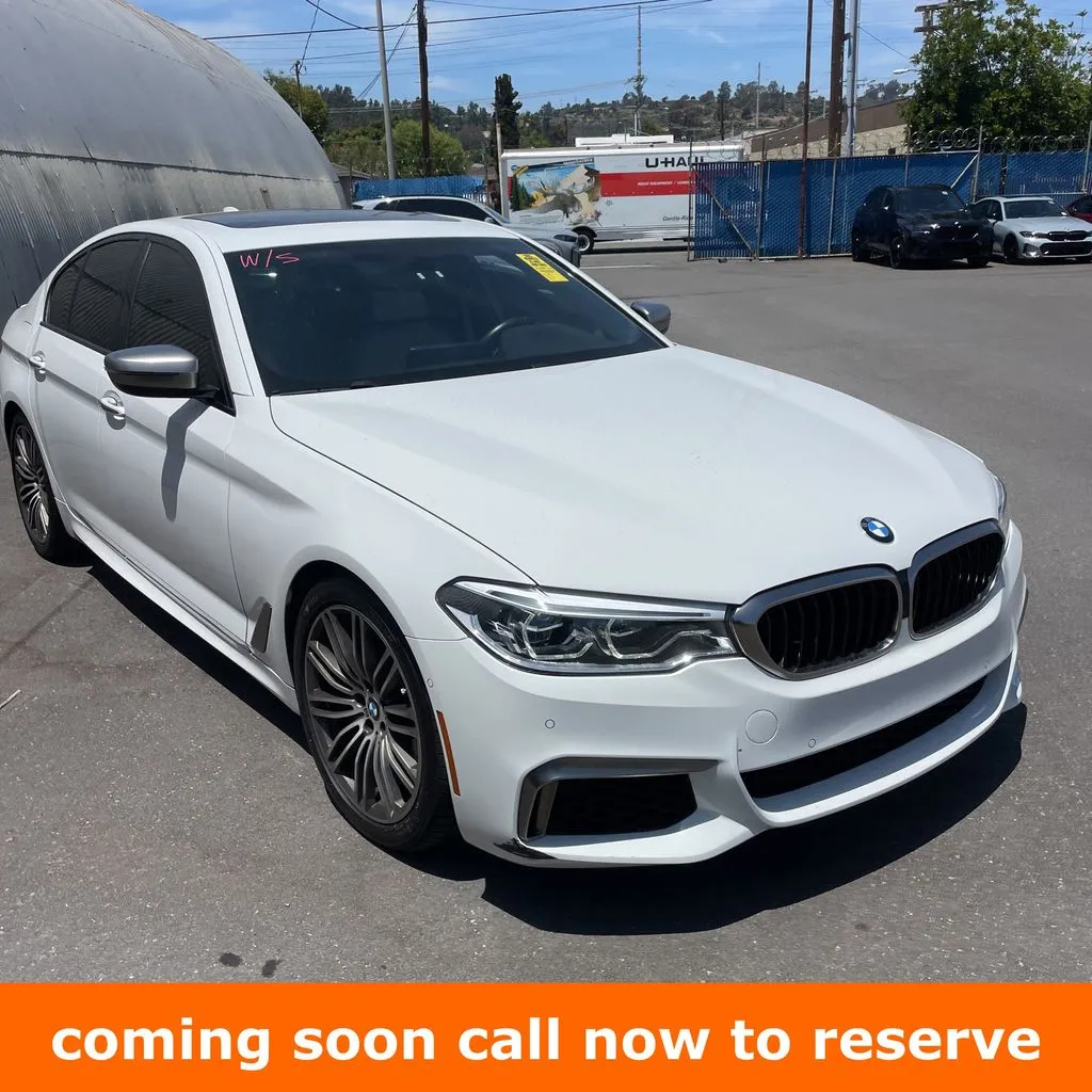 2018 BMW 5 Series M550i xDrive Sedan's photo