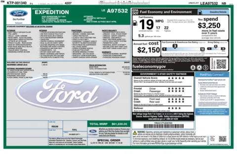 Another view of 2020 Ford Expedition XLT for sale in Gurnee, IL at CarWise Gurnee