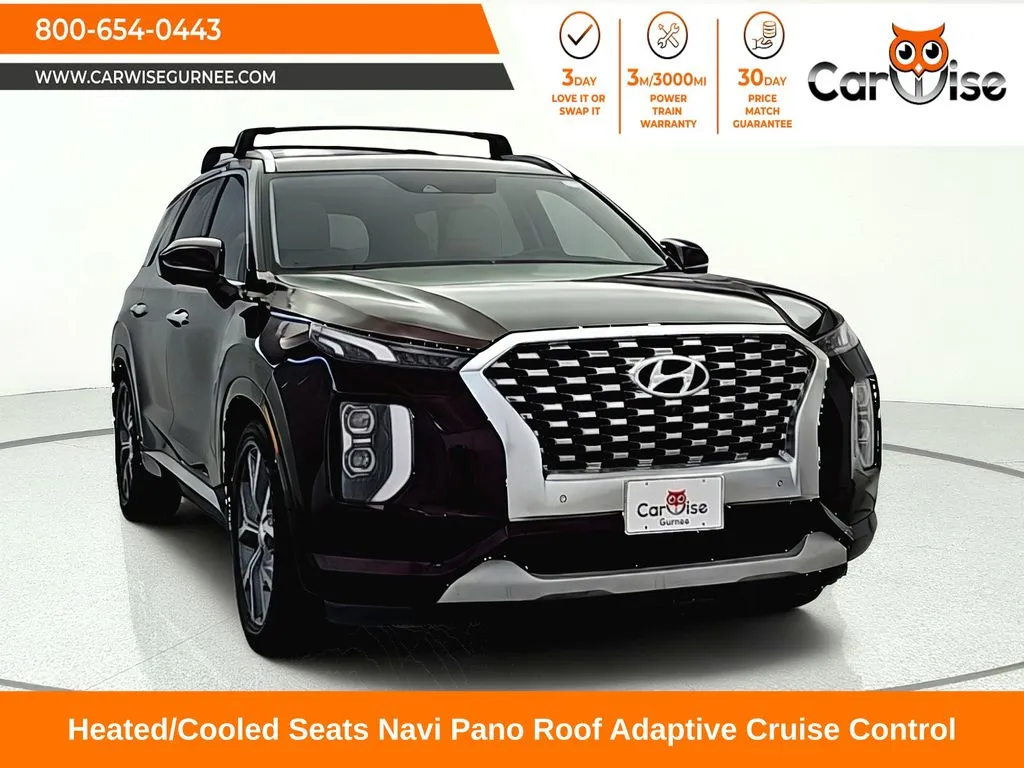 Red 2021 Hyundai Palisade Limited for sale in Gurnee, IL