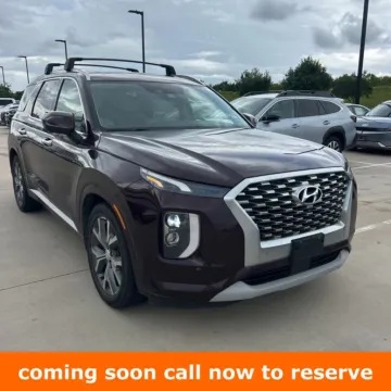 Red 2021 Hyundai Palisade Limited for sale in Gurnee, IL