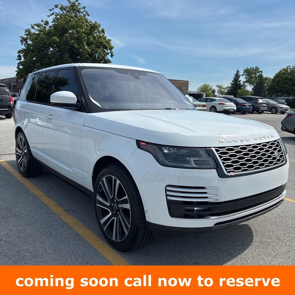 2018 Land Rover Range Rover 3.0L V6 Supercharged HSE