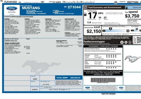 Another view of 2017 Ford Mustang GT for sale in Gurnee, IL at CarWise Gurnee