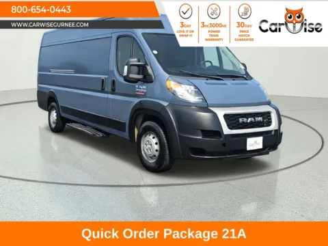 Blue 2020 Ram ProMaster 3500 High Roof for sale in Gurnee, IL