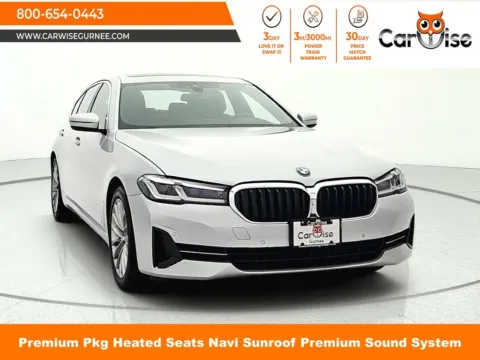 Silver 2021 BMW 5 Series 530i xDrive for sale in Gurnee, IL