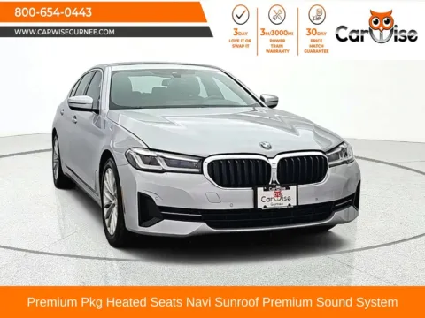 Silver 2021 BMW 5 Series 530i xDrive for sale in Gurnee, IL