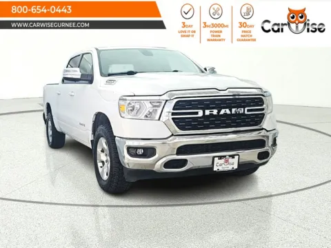 White 2022 Ram 1500 Big Horn/Lone Star for sale in Gurnee, IL