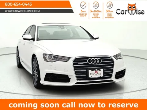 White 2017 Audi A6 2.0T Premium Plus for sale in Gurnee, IL