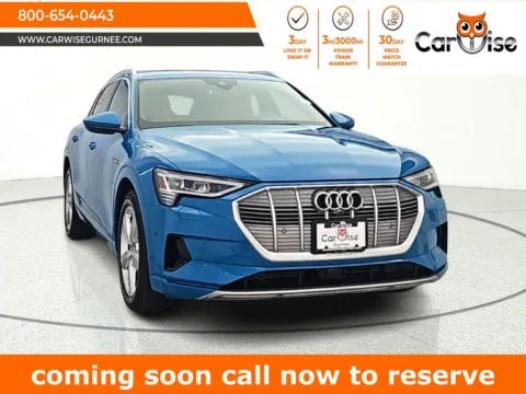 Blue 2019 Audi e-tron Premium Plus for sale in Gurnee, IL