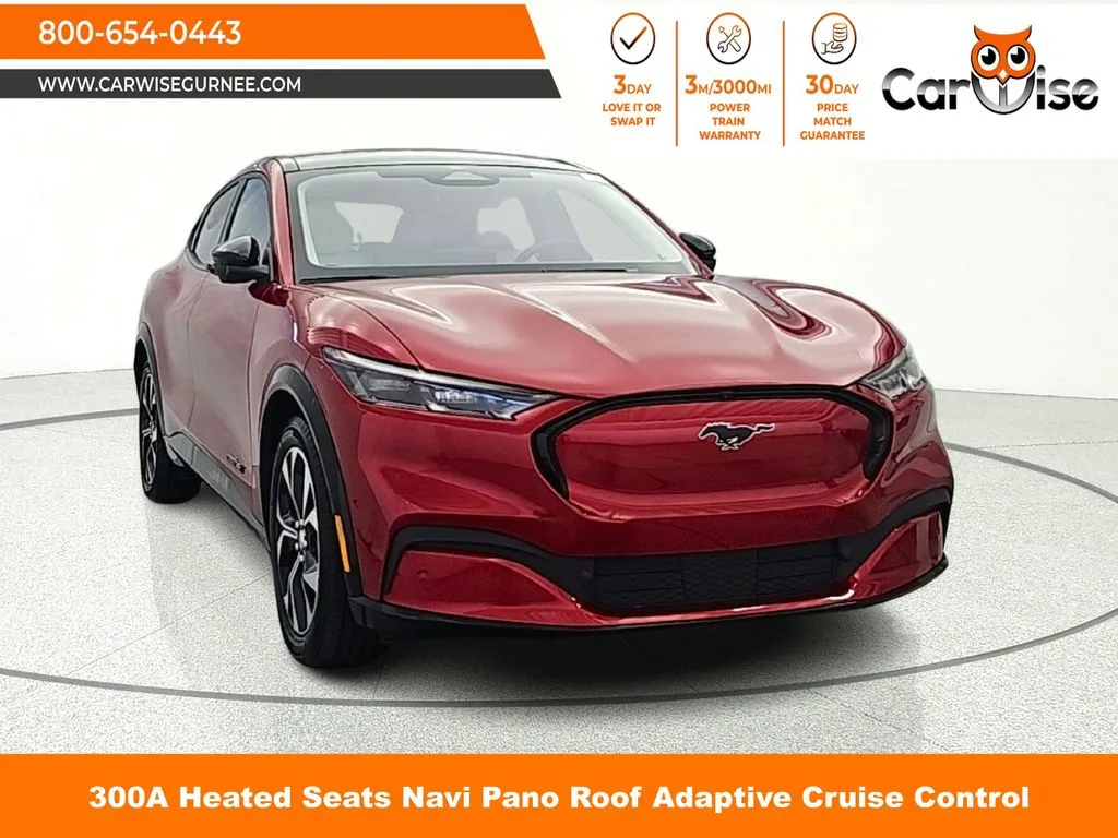 Red 2021 Ford Mustang Mach-E Premium for sale in Gurnee, IL