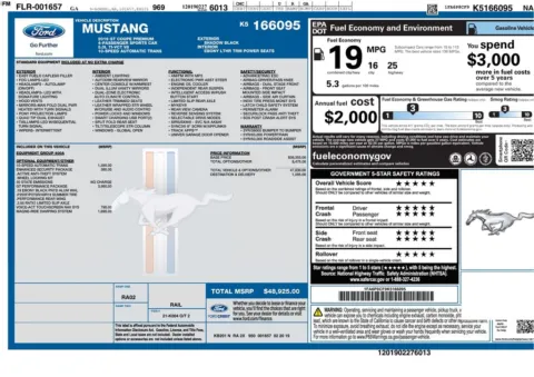 Another view of 2019 Ford Mustang GT Premium for sale in Gurnee, IL at CarWise Gurnee