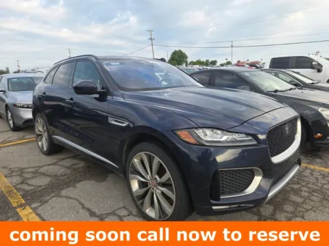 Blue 2017 Jaguar F-PACE S for sale in Gurnee, IL