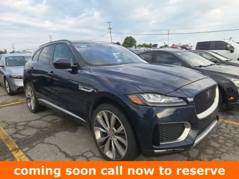 Blue 2017 Jaguar F-PACE S for sale in Gurnee, IL