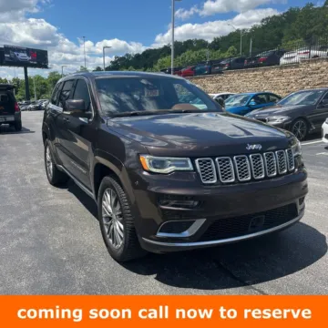 Brown 2017 Jeep Grand Cherokee Summit for sale in Gurnee, IL