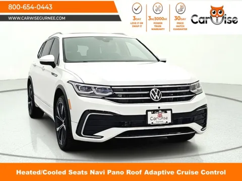 White 2022 Volkswagen Tiguan 2.0T SEL R-Line for sale in Gurnee, IL