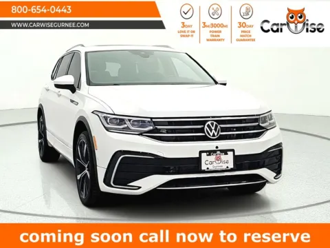White 2022 Volkswagen Tiguan 2.0T SEL R-Line for sale in Gurnee, IL