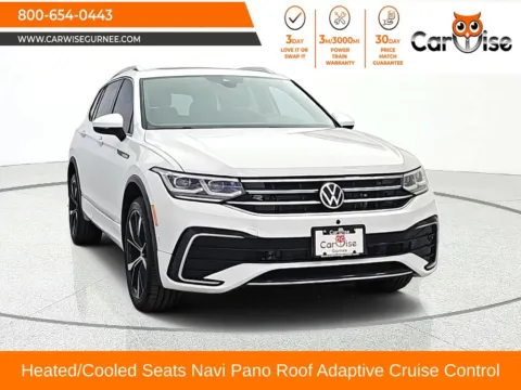 White 2022 Volkswagen Tiguan 2.0T SEL R-Line for sale in Gurnee, IL