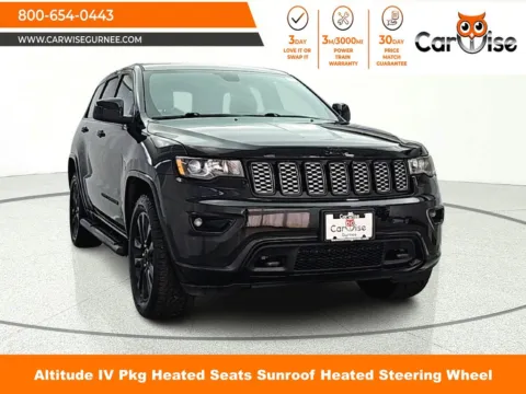Black 2017 Jeep Grand Cherokee Altitude for sale in Gurnee, IL