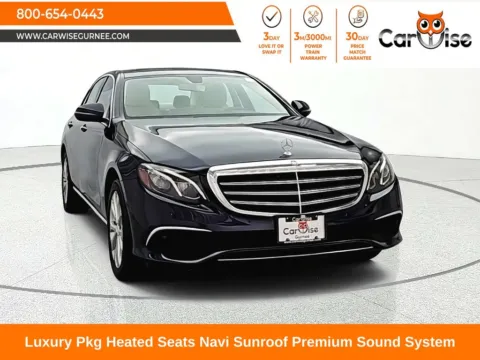 Blue 2017 Mercedes-Benz E-Class E 300 for sale in Gurnee, IL