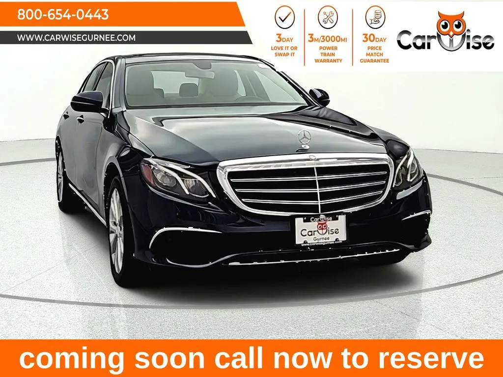 Blue 2017 Mercedes-Benz E-Class E 300 for sale in Gurnee, IL