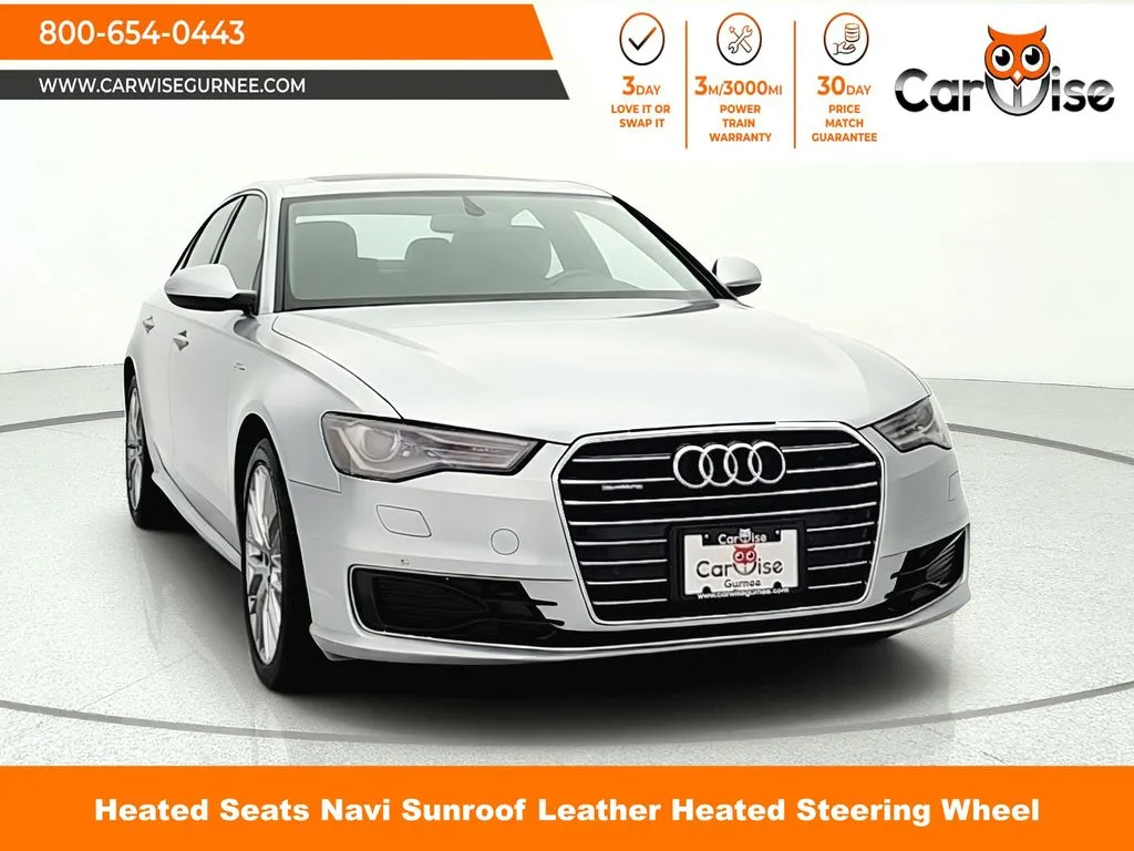 Silver 2016 Audi A6 3.0T Premium Plus for sale in Gurnee, IL
