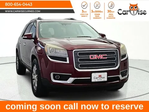 Red 2016 GMC Acadia SLT-1 for sale in Gurnee, IL