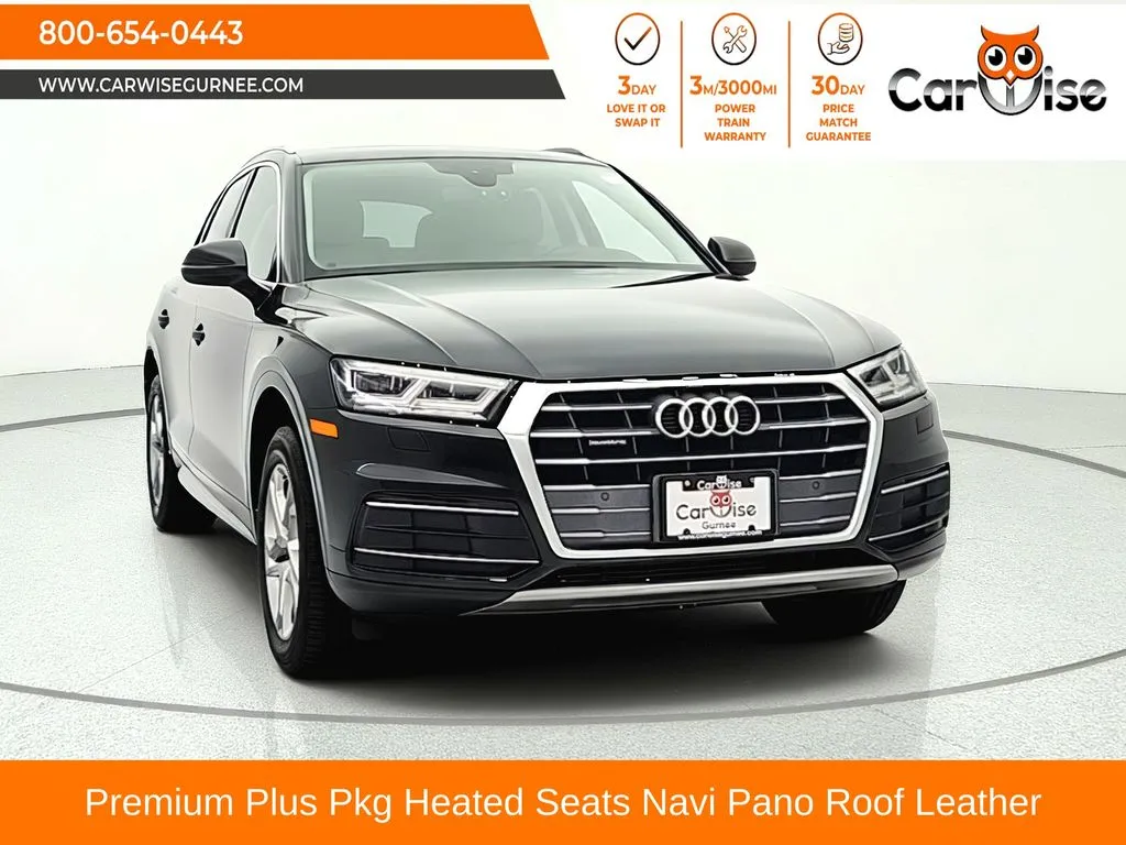 Gray 2018 Audi Q5 2.0T Premium Plus for sale in Gurnee, IL