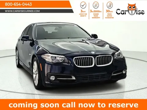 Blue 2016 BMW 5 Series 535i xDrive for sale in Gurnee, IL