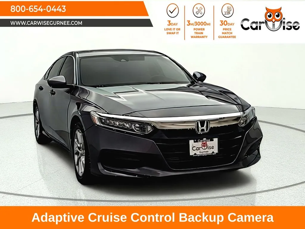Gray 2019 Honda Accord LX for sale in Gurnee, IL