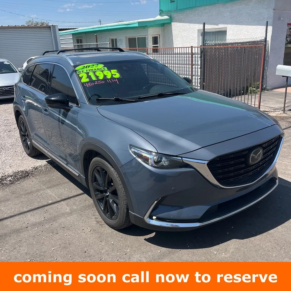 Gray 2022 Mazda CX-9 Carbon Edition for sale in Gurnee, IL