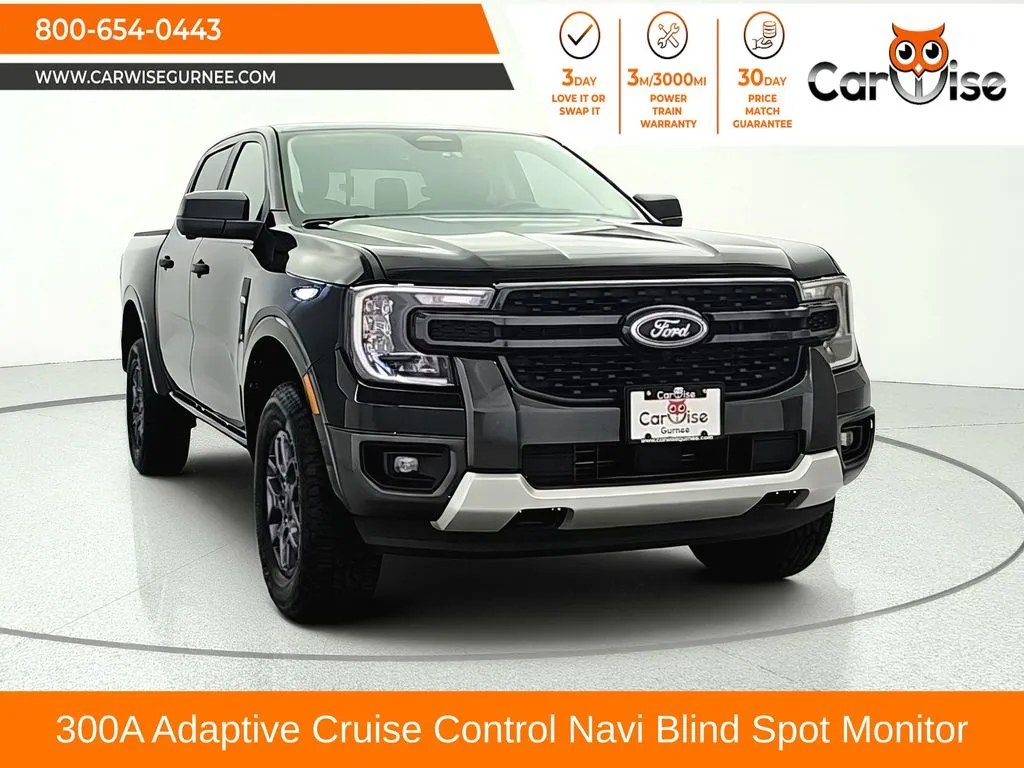 Black 2024 Ford Ranger XLT for sale in Gurnee, IL