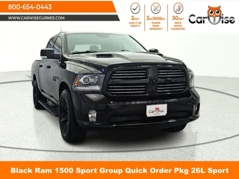 Black 2016 Ram 1500 Sport for sale in Gurnee, IL