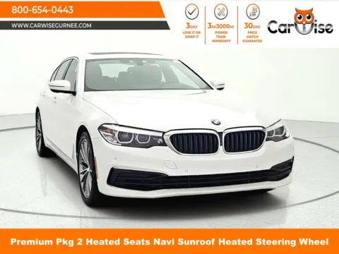 White 2019 BMW 5 Series 530e xDrive iPerformance for sale in Gurnee, IL
