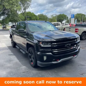 Black 2017 Chevrolet Silverado 1500 LTZ for sale in Gurnee, IL
