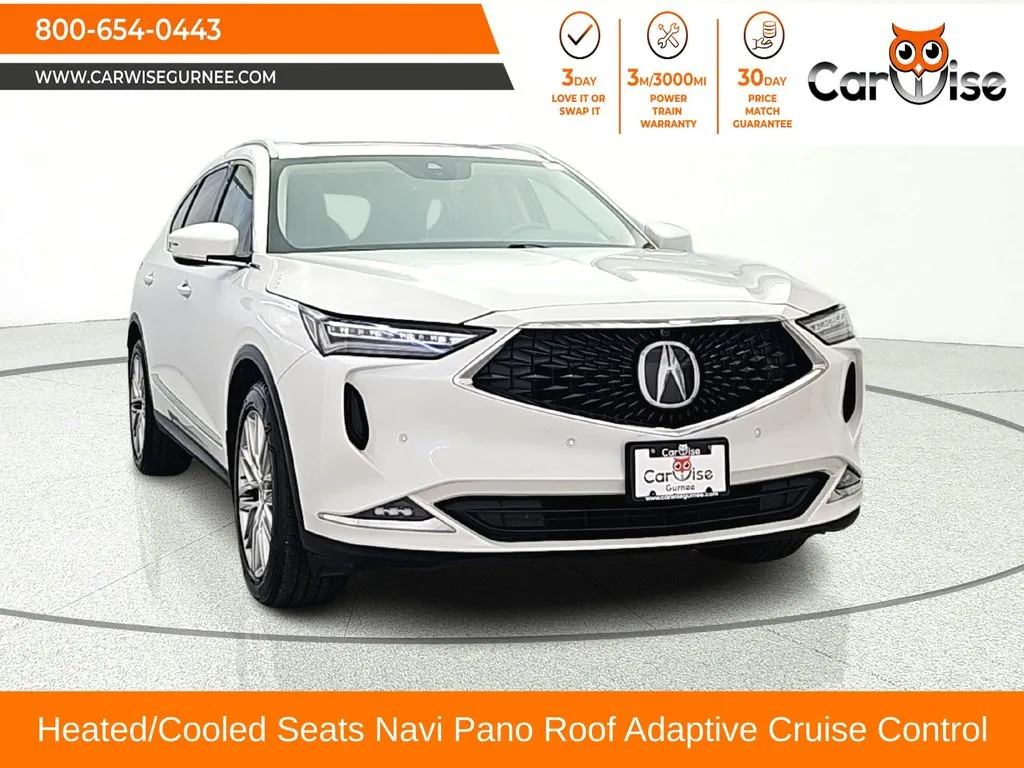 White 2022 Acura MDX Advance for sale in Gurnee, IL