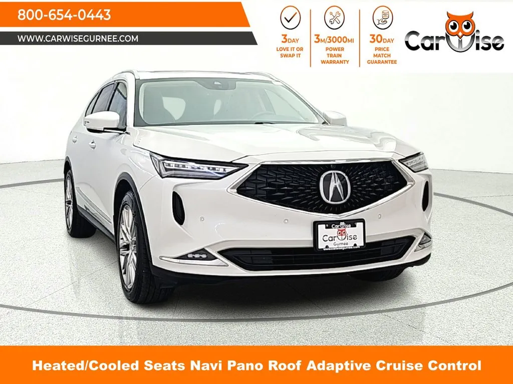 White 2022 Acura MDX Advance for sale in Gurnee, IL