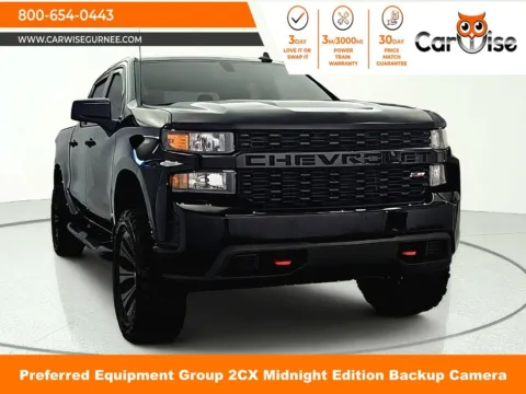 Black 2021 Chevrolet Silverado 1500 Custom Trail Boss for sale in Gurnee, IL