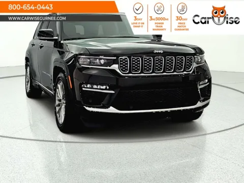 Black 2023 Jeep Grand Cherokee Summit 4xe for sale in Gurnee, IL