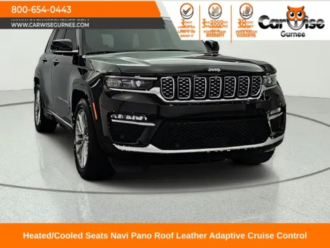 Black 2023 Jeep Grand Cherokee Summit 4xe for sale in Gurnee, IL