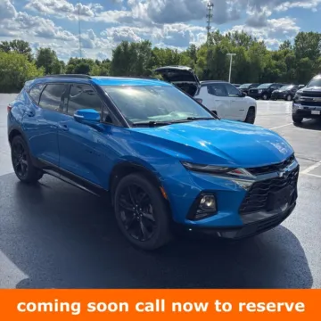Blue 2020 Chevrolet Blazer RS for sale in Gurnee, IL